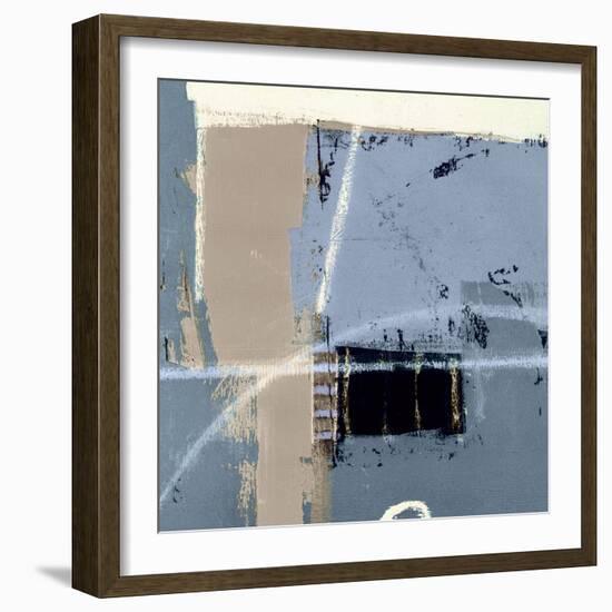 Abstract View I-Ricki Mountain-Framed Art Print