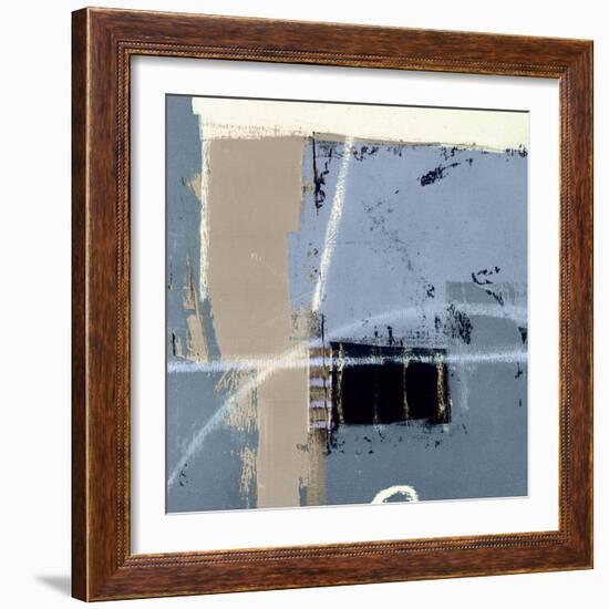 Abstract View I-Ricki Mountain-Framed Art Print