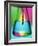 Abstract View of Pipette & Conical Flask-Tek Image-Framed Photographic Print