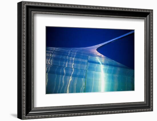 Abstract view of St. Louis Arch from below, MO-null-Framed Photographic Print