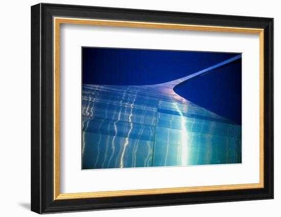 Abstract view of St. Louis Arch from below, MO-null-Framed Photographic Print