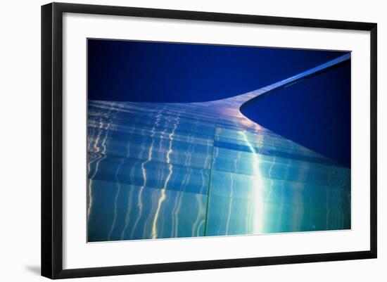 Abstract view of St. Louis Arch from below, MO-null-Framed Photographic Print