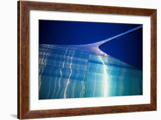 Abstract view of St. Louis Arch from below, MO-null-Framed Photographic Print