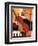 Abstract Violin-Paul Brent-Framed Premium Giclee Print