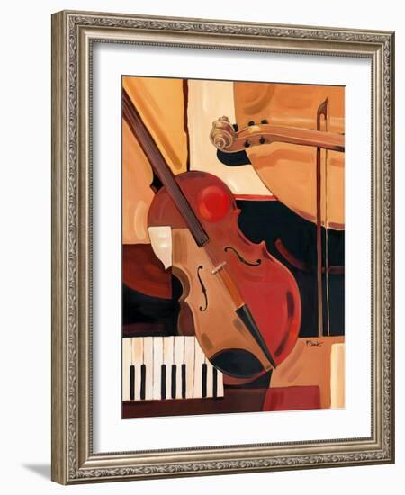 Abstract Violin-Paul Brent-Framed Art Print