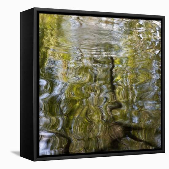 Abstract Water 100231-Rica Belna-Framed Premier Image Canvas