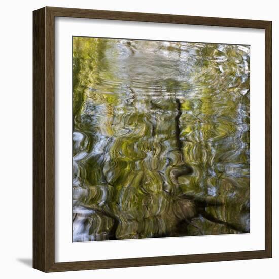 Abstract Water 100231-Rica Belna-Framed Giclee Print