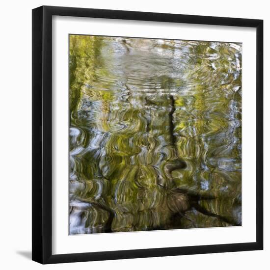 Abstract Water 100231-Rica Belna-Framed Giclee Print