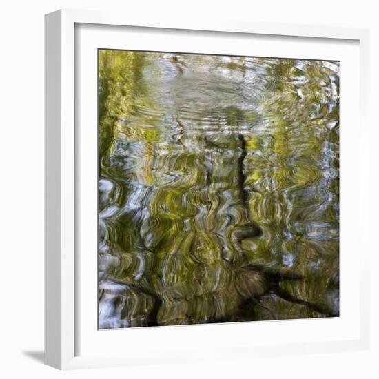 Abstract Water 100231-Rica Belna-Framed Giclee Print