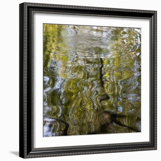 Abstract Water 100231-Rica Belna-Framed Giclee Print