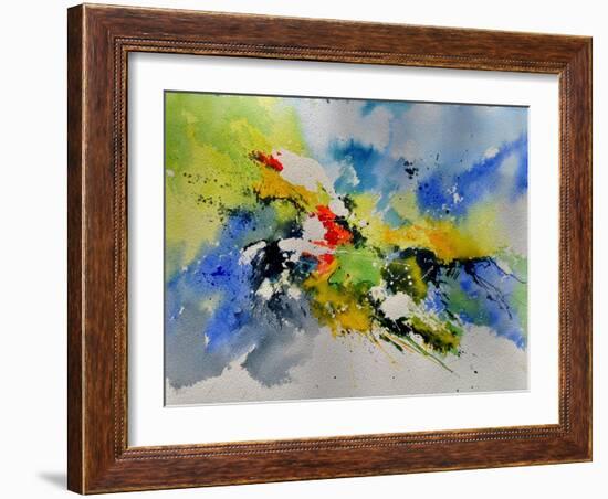 Abstract Watercolor 410141-Pol Ledent-Framed Art Print