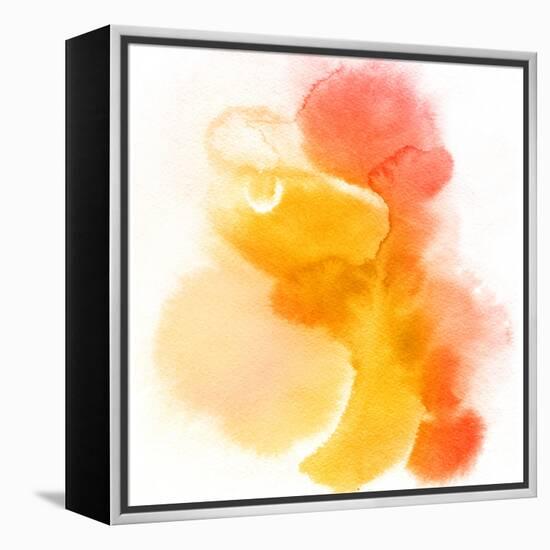 Abstract Watercolor Hand Painted Background-katritch-Framed Stretched Canvas