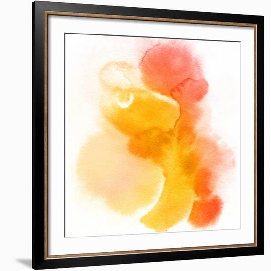 Abstract Watercolor Hand Painted Background-katritch-Framed Giclee Print