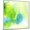 Abstract Watercolor Hand Painted Background-katritch-Mounted Art Print