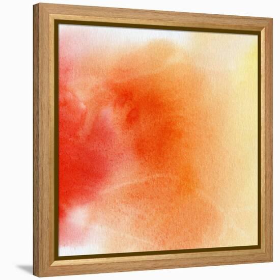 Abstract Watercolor Hand Painted Background-katritch-Framed Stretched Canvas