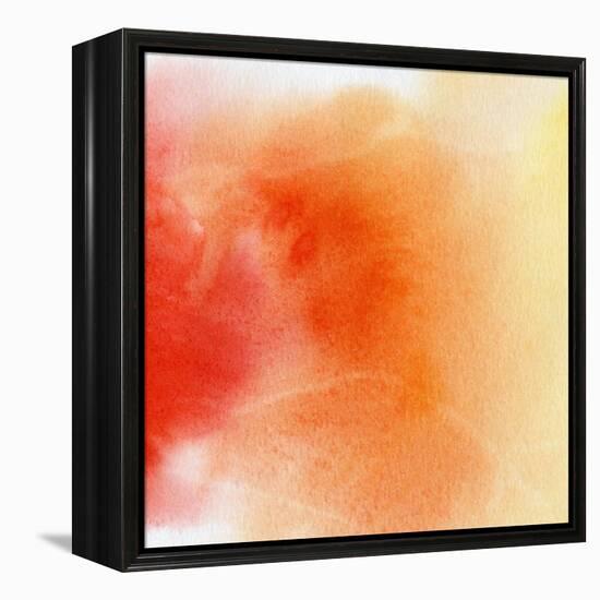 Abstract Watercolor Hand Painted Background-katritch-Framed Stretched Canvas