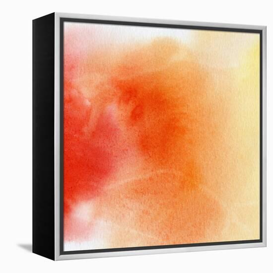 Abstract Watercolor Hand Painted Background-katritch-Framed Stretched Canvas