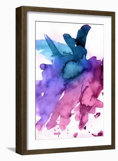 Abstract Watercolor Hand Painted Background-katritch-Framed Premium Giclee Print