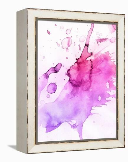 Abstract Watercolor Hand Painted Background-katritch-Framed Stretched Canvas