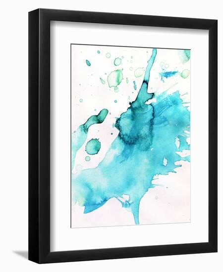 Abstract Watercolor Hand Painted Background-katritch-Framed Premium Giclee Print