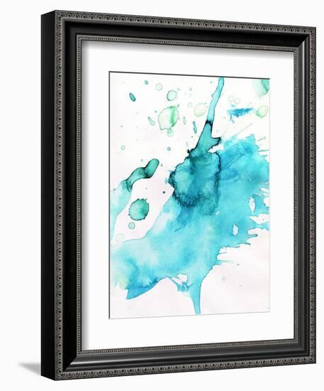 Abstract Watercolor Hand Painted Background-katritch-Framed Premium Giclee Print