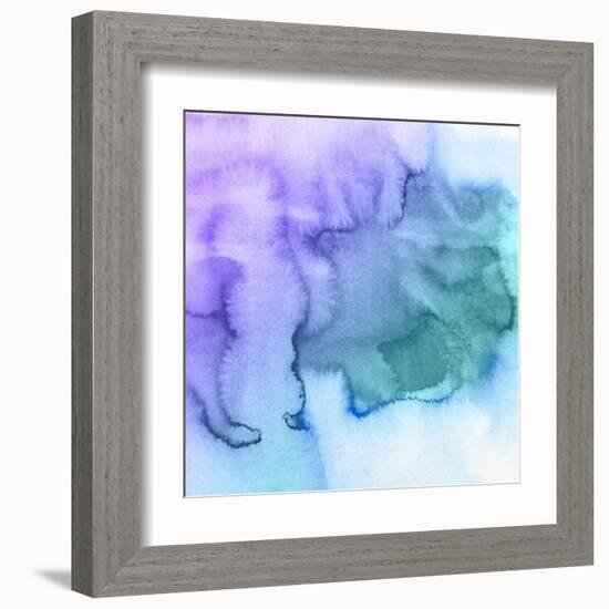 Abstract Watercolor Hand Painted Background-katritch-Framed Art Print