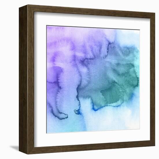 Abstract Watercolor Hand Painted Background-katritch-Framed Art Print