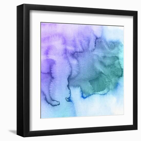 Abstract Watercolor Hand Painted Background-katritch-Framed Art Print