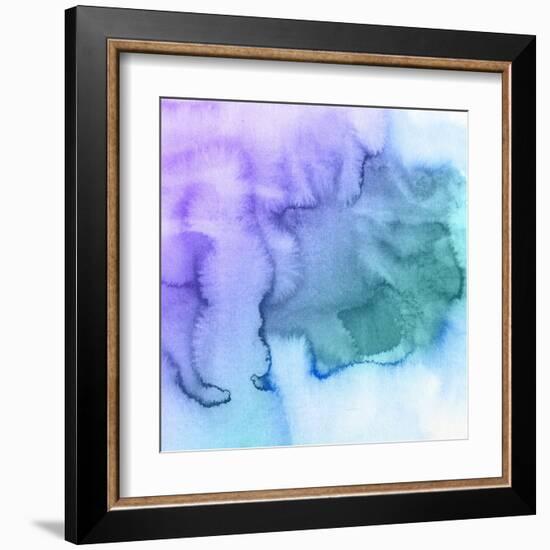 Abstract Watercolor Hand Painted Background-katritch-Framed Art Print