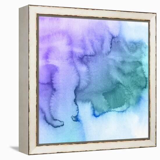 Abstract Watercolor Hand Painted Background-katritch-Framed Stretched Canvas