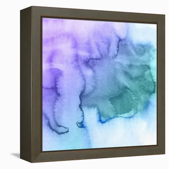 Abstract Watercolor Hand Painted Background-katritch-Framed Stretched Canvas