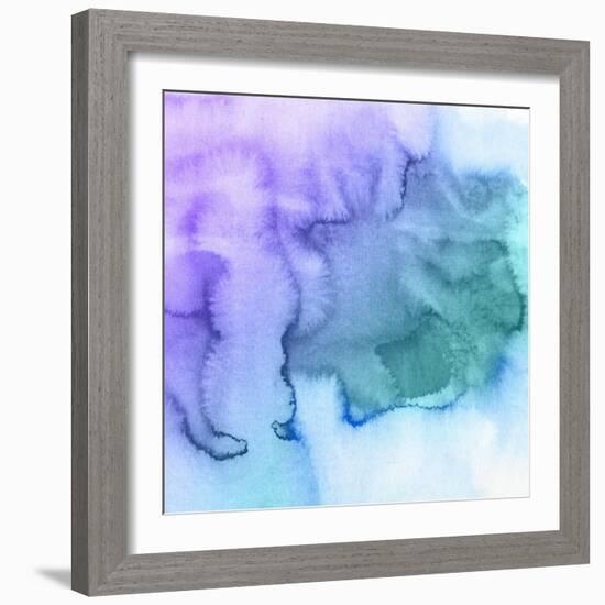 Abstract Watercolor Hand Painted Background-katritch-Framed Art Print