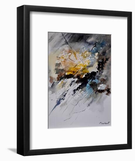 Abstract Watercolor-Pol Ledent-Framed Art Print