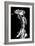 Abstract White Smoke - Chimera Woman-Philippe HUGONNARD-Framed Art Print