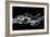 Abstract White Smoke - Shark-Philippe HUGONNARD-Framed Art Print