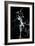 Abstract White Smoke - The Dancer-Philippe HUGONNARD-Framed Art Print