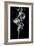 Abstract White Smoke - Tulip Dream-Philippe HUGONNARD-Framed Art Print