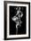 Abstract White Smoke - Tulip Dream-Philippe HUGONNARD-Framed Art Print