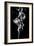 Abstract White Smoke - Tulip Dream-Philippe HUGONNARD-Framed Art Print