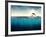 Abstract with Dolphins in Ocean-Elena Schweitzer-Framed Photographic Print