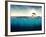 Abstract with Dolphins in Ocean-Elena Schweitzer-Framed Photographic Print