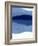 Abstract with San Juan Islands, C.2021 (Casein on Paper)-Janel Bragg-Framed Giclee Print