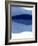 Abstract with San Juan Islands, C.2021 (Casein on Paper)-Janel Bragg-Framed Giclee Print