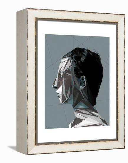 Abstract Woman I-Enrico Varrasso-Framed Stretched Canvas