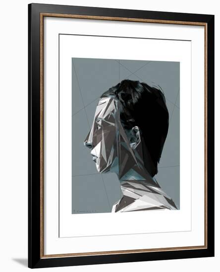 Abstract Woman I-Enrico Varrasso-Framed Art Print