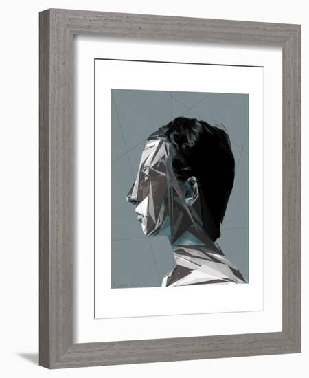 Abstract Woman I-Enrico Varrasso-Framed Premium Giclee Print