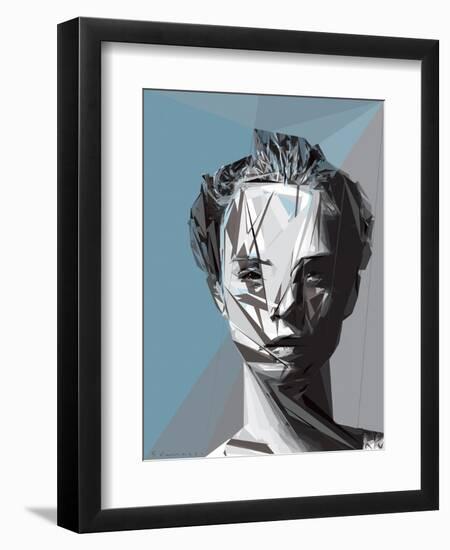 Abstract Woman II-Enrico Varrasso-Framed Premium Giclee Print