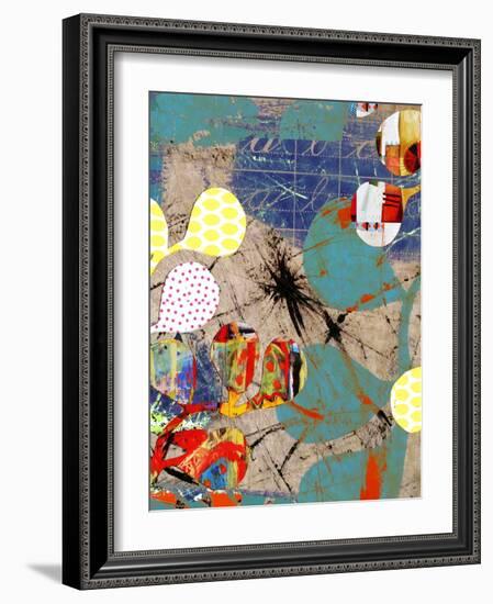 Abstract Zolo II-Ricki Mountain-Framed Art Print