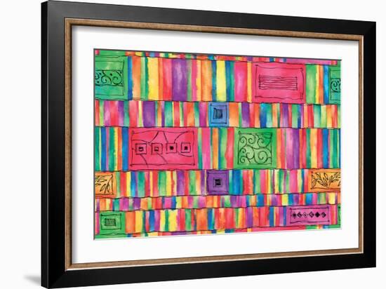 Abstract-Stessi-Framed Giclee Print