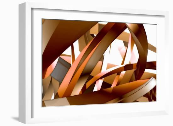 Abstract-null-Framed Giclee Print